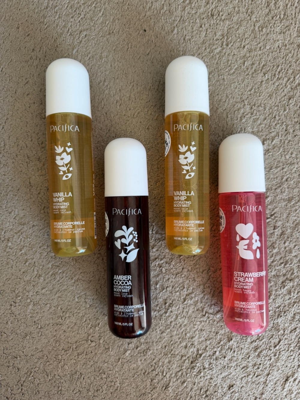 Pacifica body mist bundle